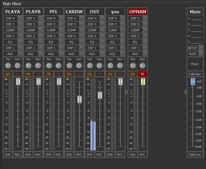 By starting up, it don't detect any incoming audio