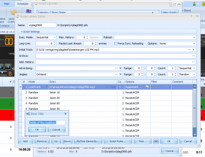 script title option not displayed on shoutcast