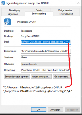 Desktop icon comands: