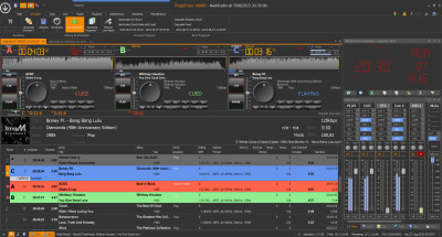 Day program plays at same time as night program